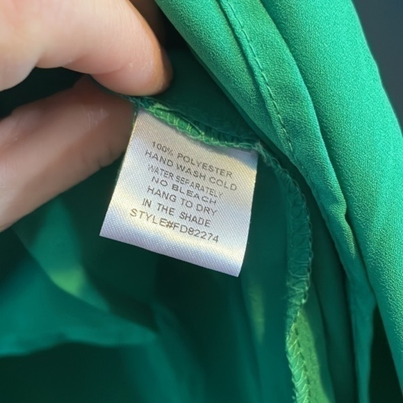 New 41 Hawthorn Green Tunic Roll Tab Sleeve Pullover Women's Size Medium (M)‎ - Picture 6 of 7